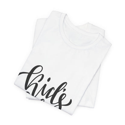 Kid's Room T-Shirt Calligraphy Script Tee