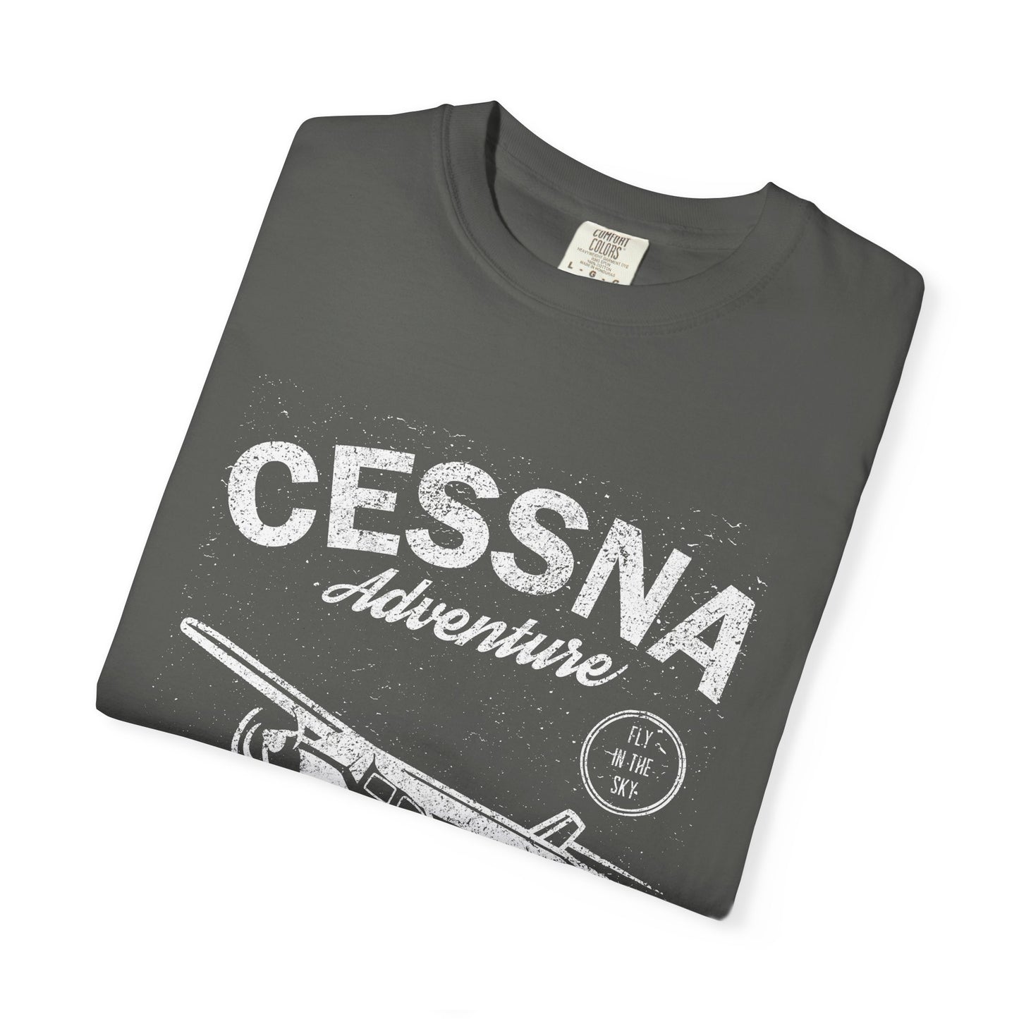 Distressed Aviation Tee for Pilots and Plane Lovers