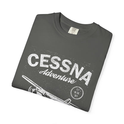 Distressed Aviation Tee for Pilots and Plane Lovers