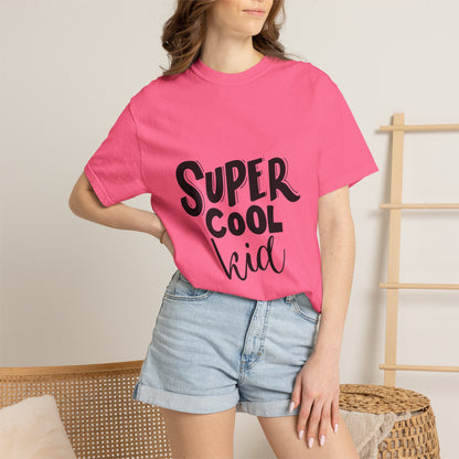 Super Cool Kid Tee Garment-Dyed Kids Shirt