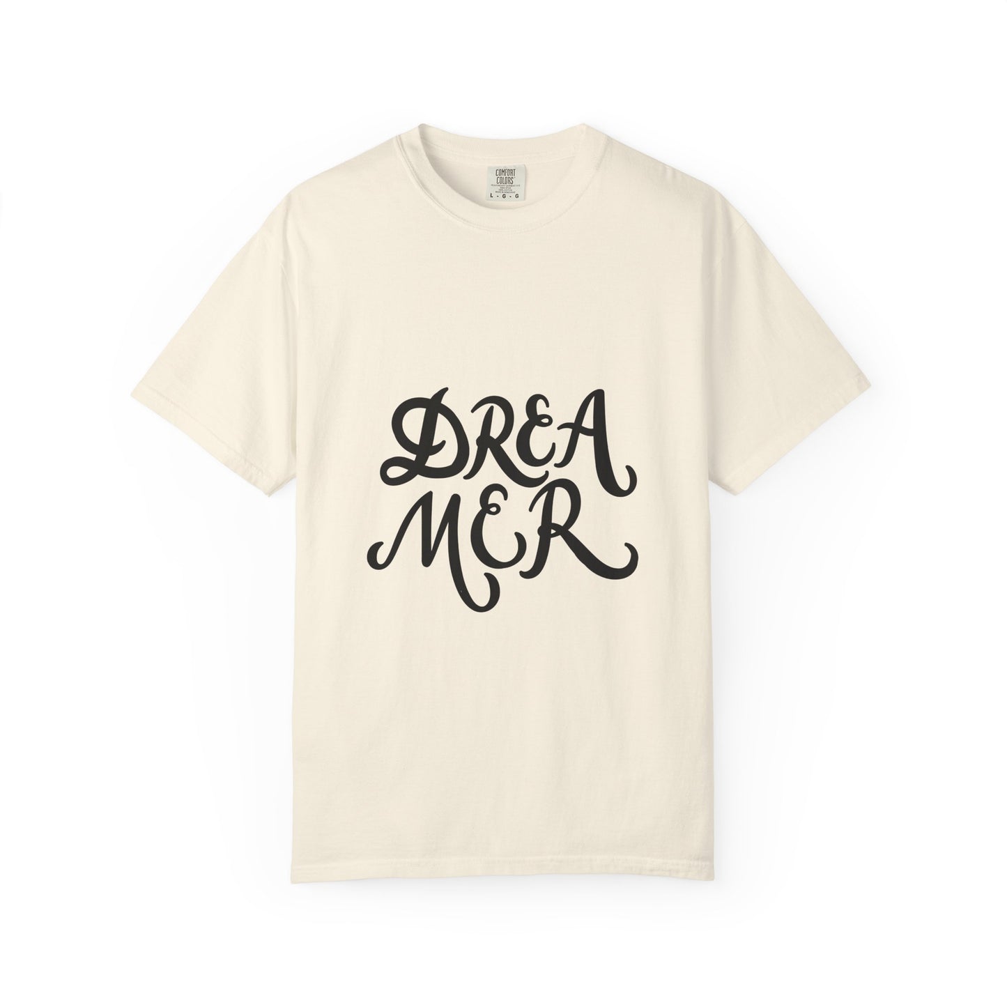 Dreamer T-Shirt Bold Script Garment-Dyed Tee