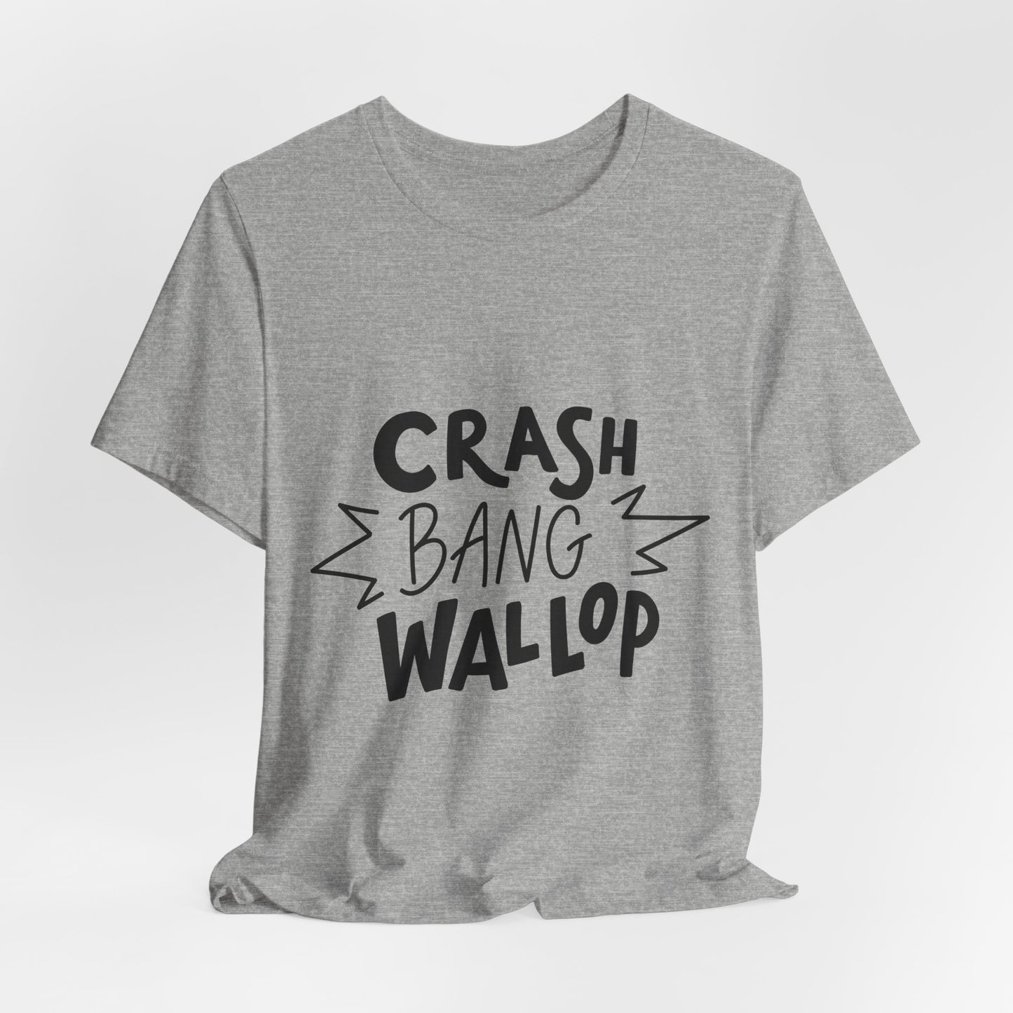 Crash Bang Wallop T-Shirt Comic Typography
