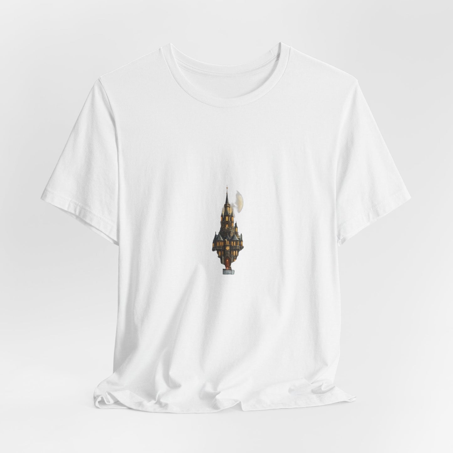 Fantasy Castle Book Christmas T-Shirt