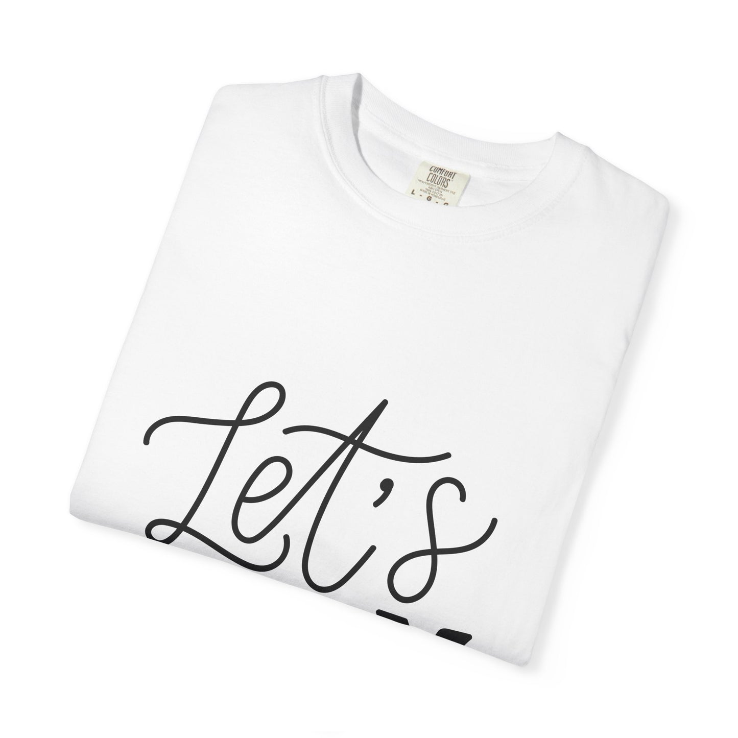 Let's Play Kids Garment-Dyed Heavyweight Tee