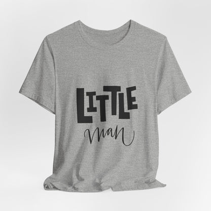 Little Man Tee Cute Toddler Boy T-Shirt