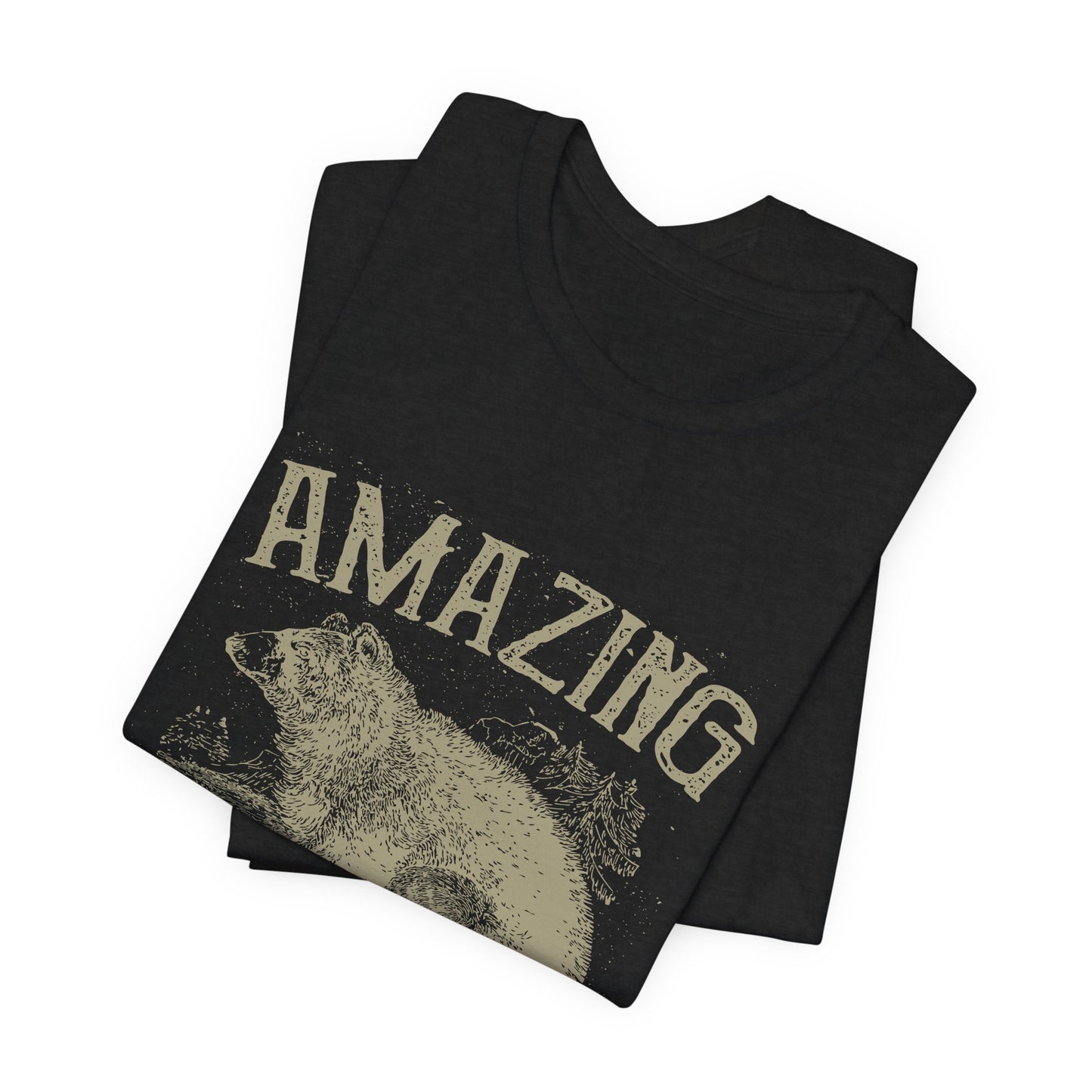 Amazing Wildlife Bear T-Shirt Vintage Outdoors