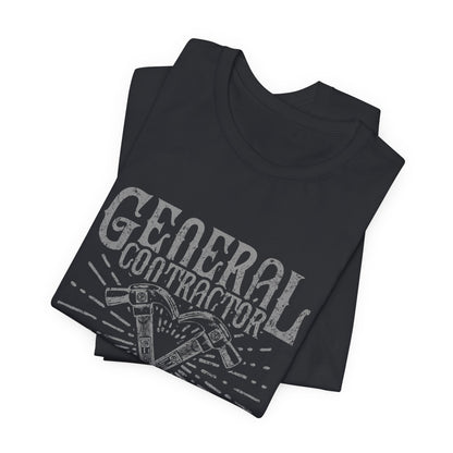 General Contractor Funny T-Shirt Genius Gift