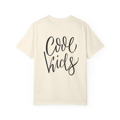 Cool Kids Garment-Dyed Tee Hand Lettered Script