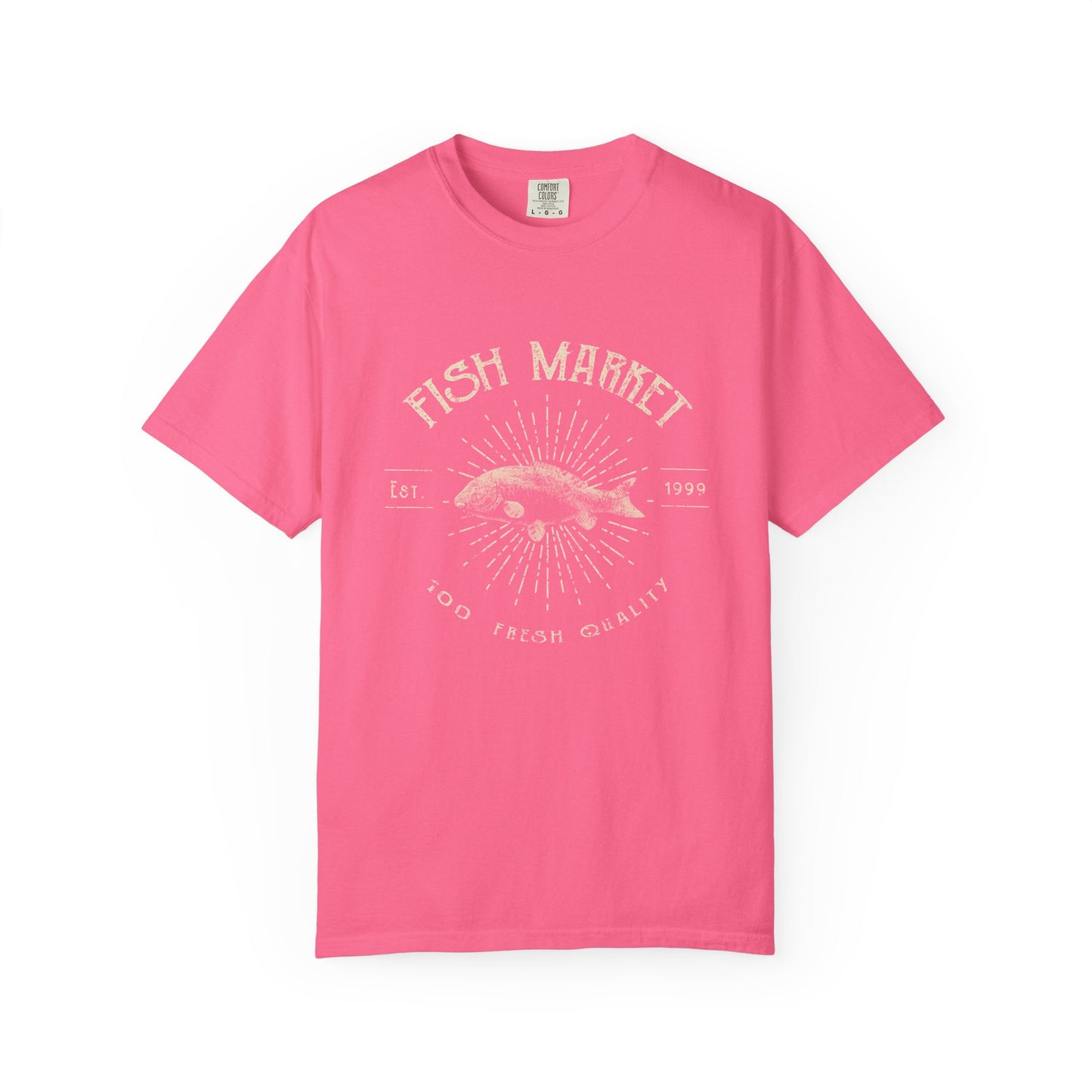 Fish Market Garment-Dyed Tee Est. 1999 Fishing