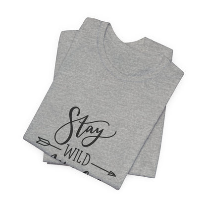 Stay Wild My Child T-Shirt Arrow Boho Tee