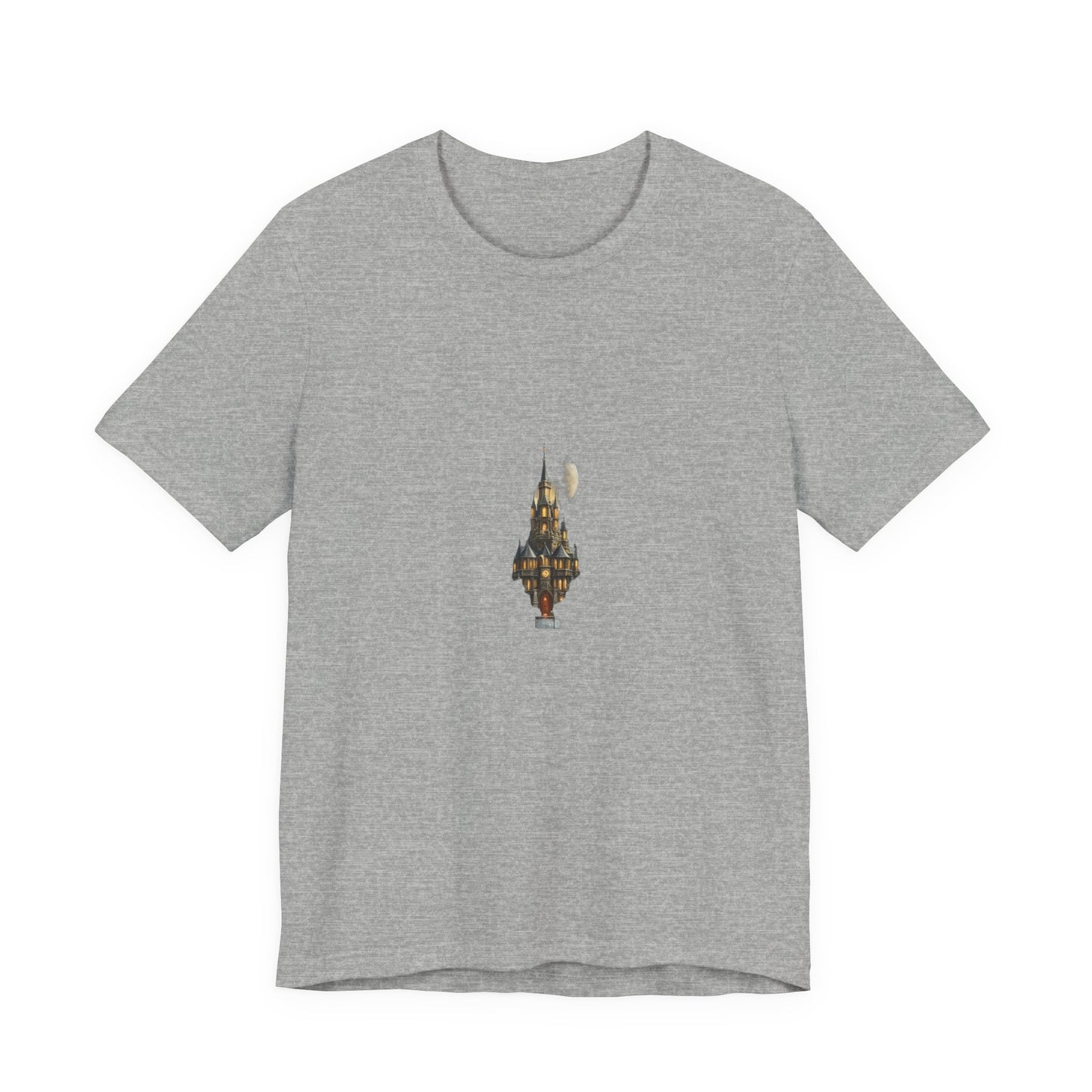 Fantasy Castle Book Christmas T-Shirt