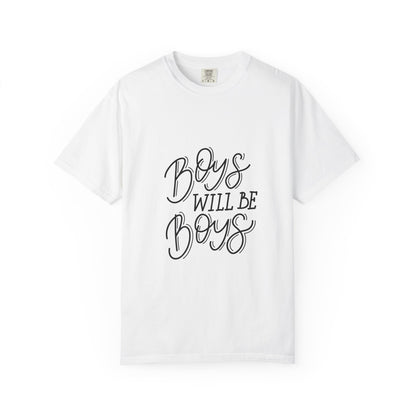 Boys Will Be Boys Garment-Dyed Kids Tee