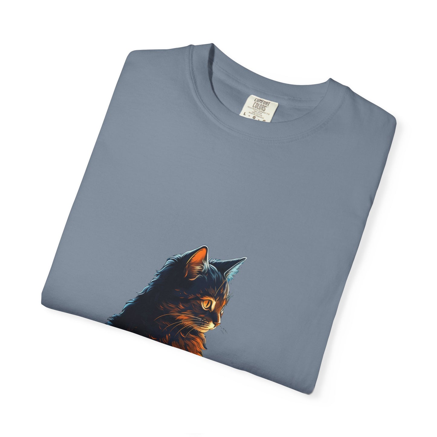 Cat by Candlelight Christmas Heavyweight Tee