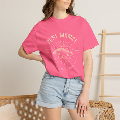 Fish Market Garment-Dyed Tee Est. 1999 Fishing