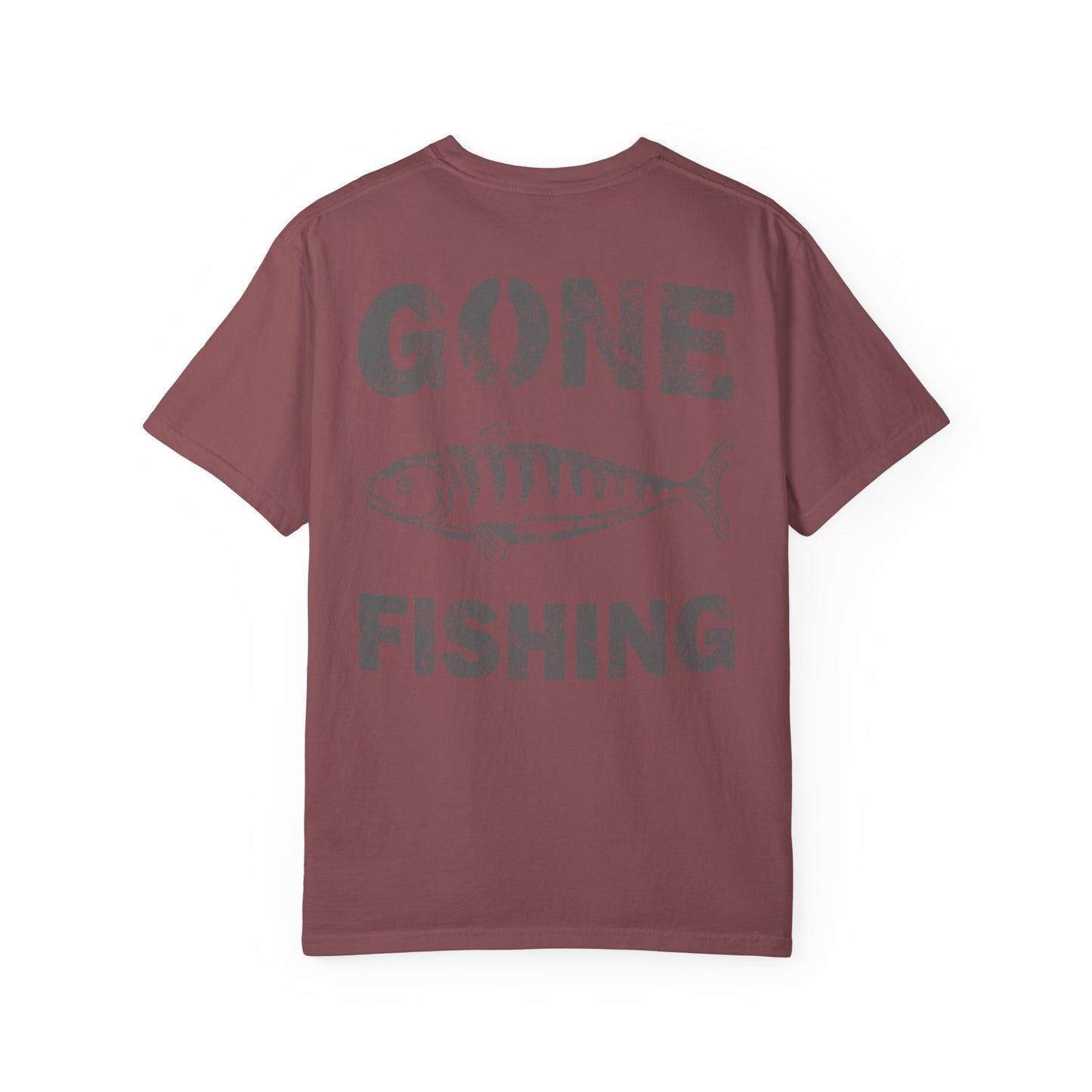Gone Fishing Heavyweight Garment-Dyed Vintage Tee