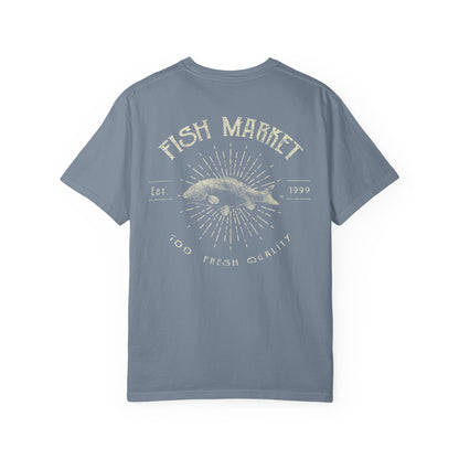 Fish Market Garment-Dyed Tee Est. 1999 Fishing