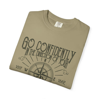Go Confidently Dreams Garment-Dyed Tee Thoreau