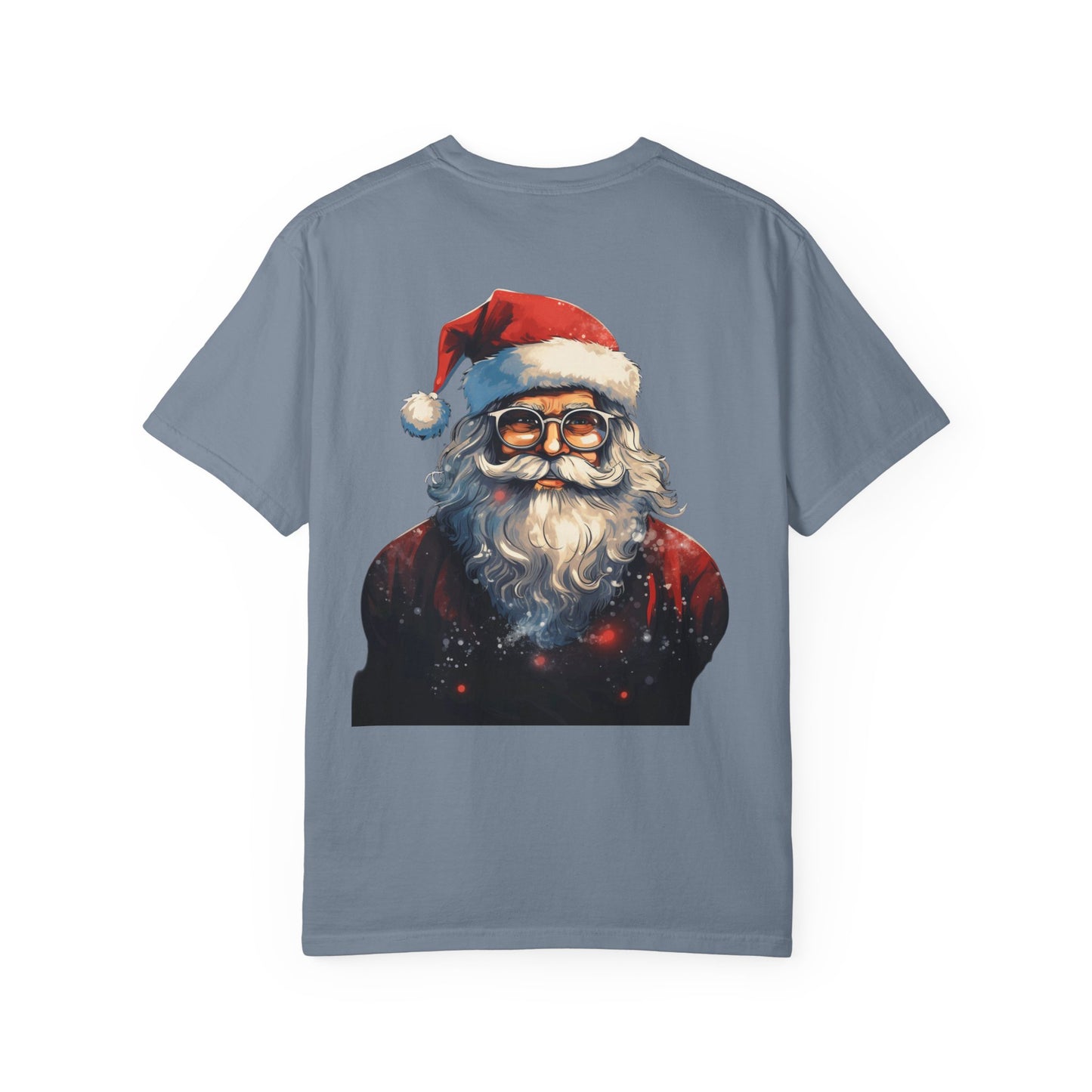 Cool Santa Claus Garment-Dyed Christmas Tee