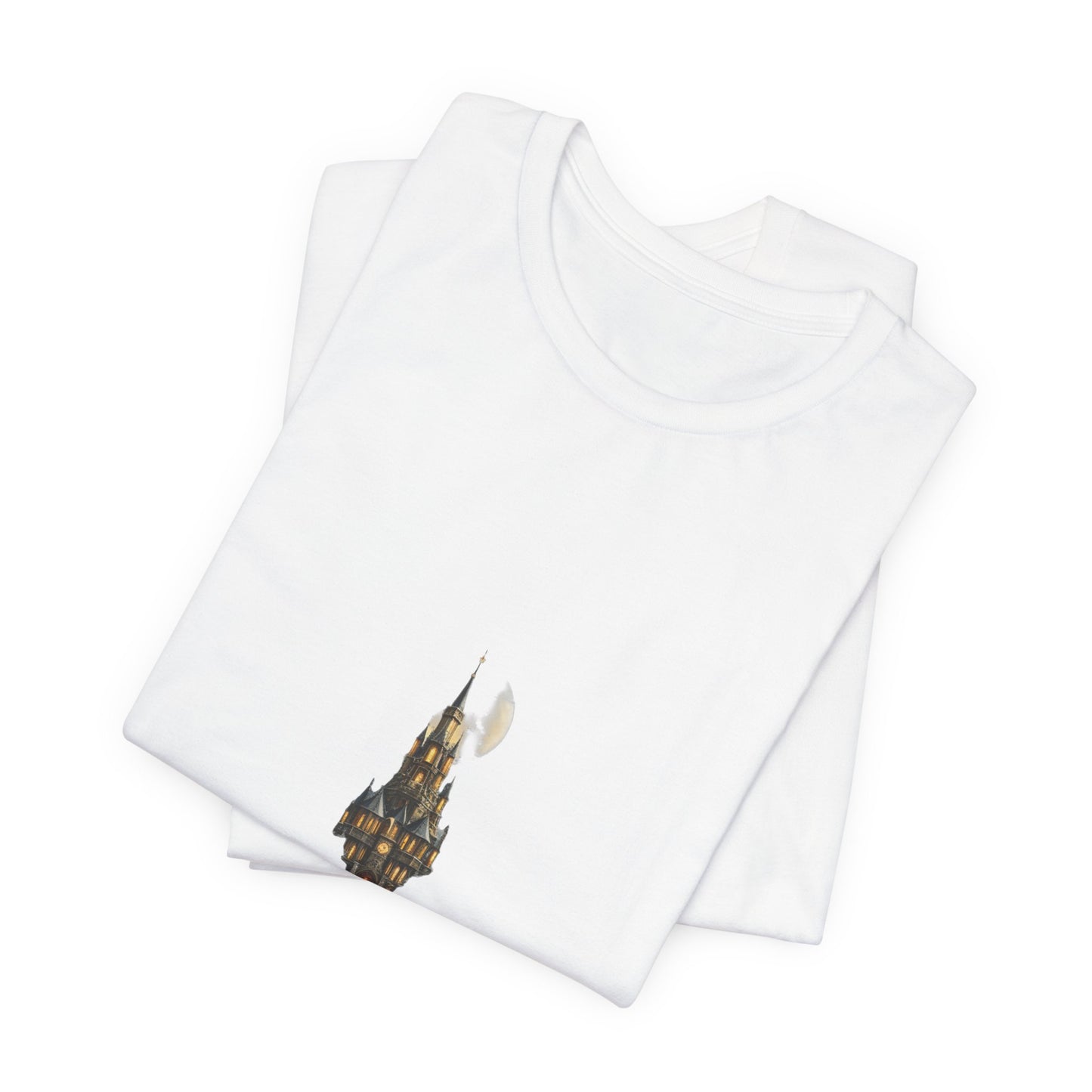 Fantasy Castle Book Christmas T-Shirt