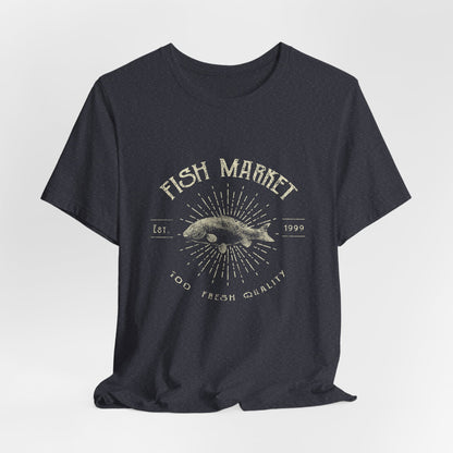 Fish Market Vintage Tee Est. 1999 Fishing Shirt