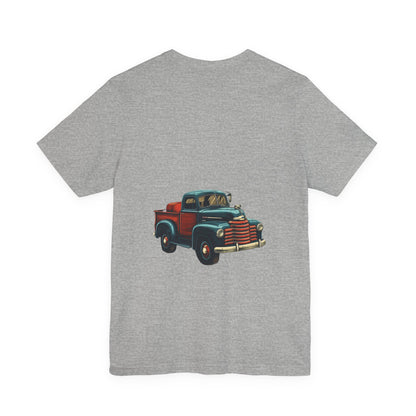 Vintage Christmas Truck T-Shirt Retro Holiday
