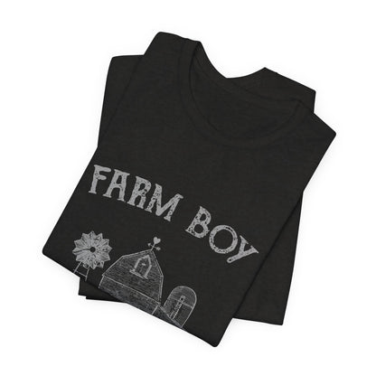 Farm Boy T-Shirt Fresh & Organic Barn Tee