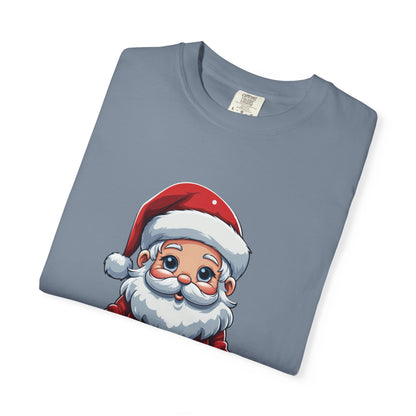 Cute Santa Claus Christmas Garment-Dyed Tee