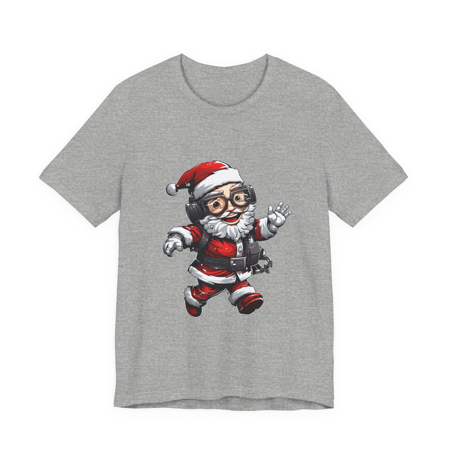 Scuba Diver Santa T-Shirt Funny Christmas Tee