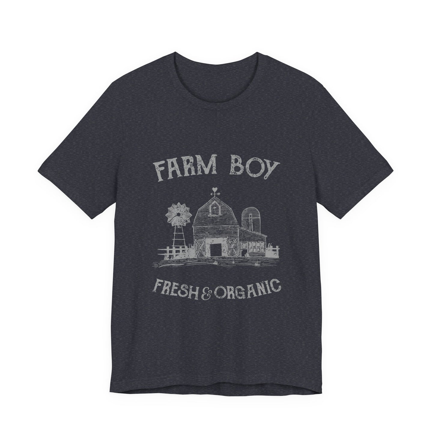Farm Boy T-Shirt Fresh & Organic Barn Tee