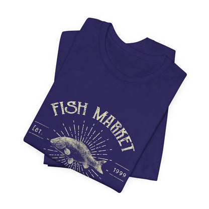 Fish Market Vintage Tee Est. 1999 Fishing Shirt