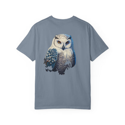 Snowy Owl Christmas Garment-Dyed Tee Winter