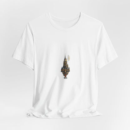 Fantasy Castle Book Christmas T-Shirt