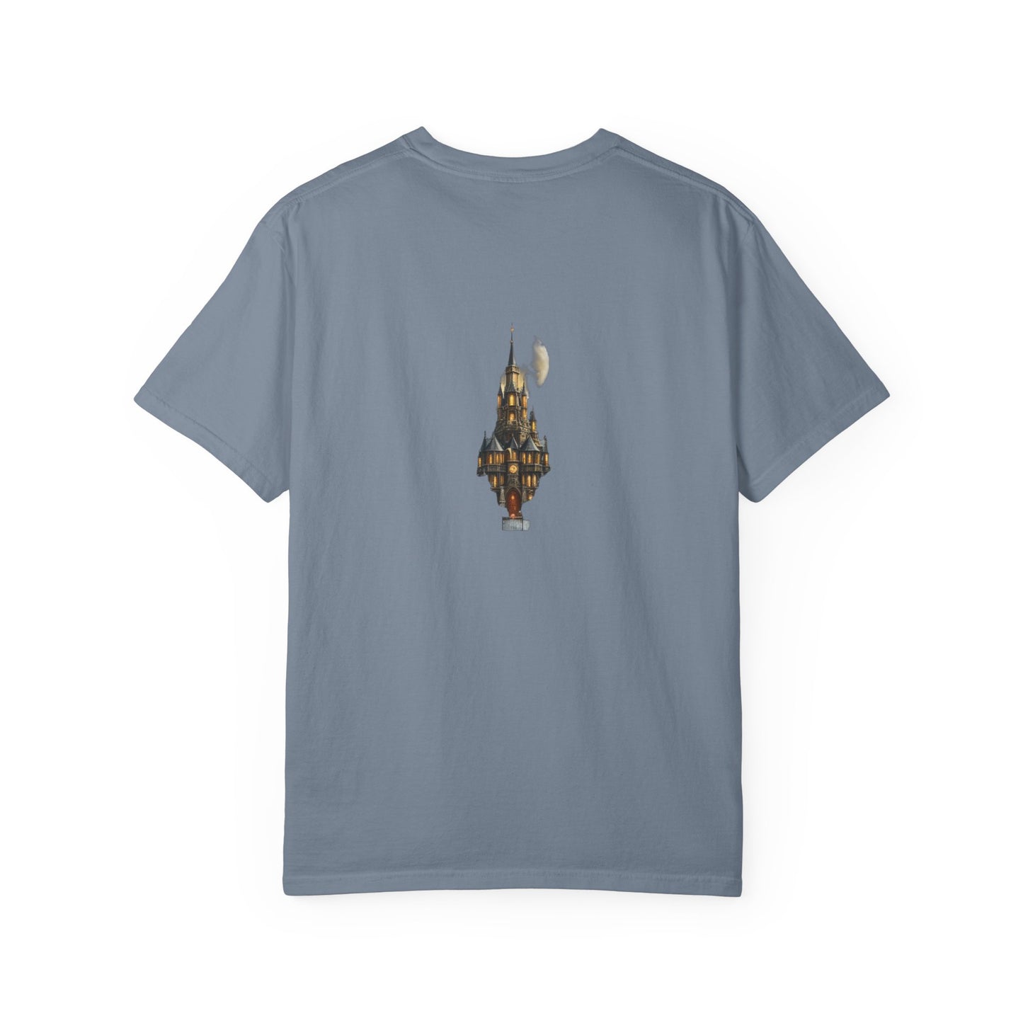Fantasy Castle Book Christmas Heavyweight Tee