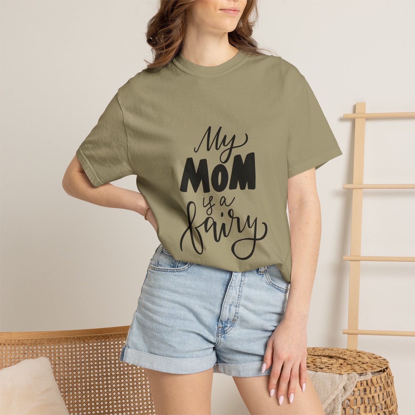 My Mom Is a Fairy Garment-Dyed Tee Mom Gift