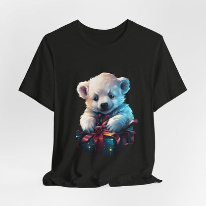 Cute Polar Bear Christmas T-Shirt Gift Tee