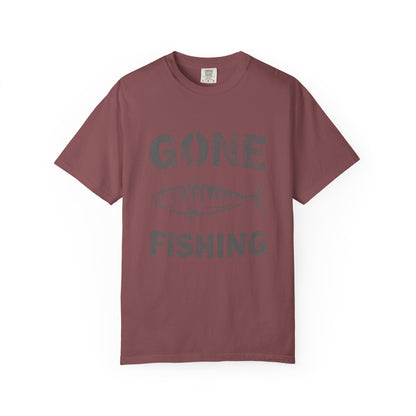Gone Fishing Heavyweight Garment-Dyed Vintage Tee
