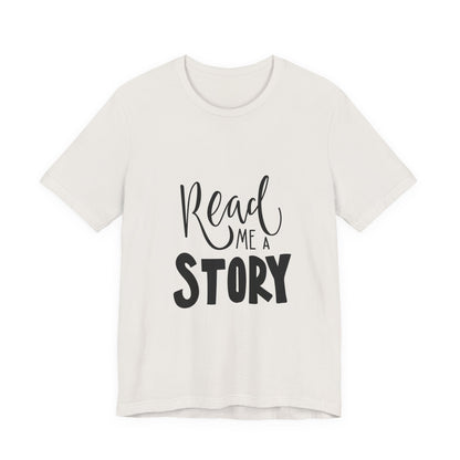 Read Me a Story Kids T-Shirt Cute Book Tee