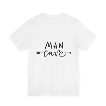 Man Cave T-Shirt with Arrow Graphic Tee