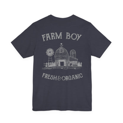Farm Boy T-Shirt Fresh & Organic Barn Tee