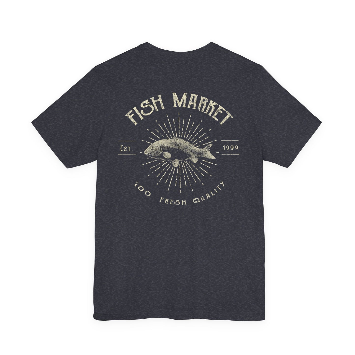 Fish Market Vintage Tee Est. 1999 Fishing Shirt