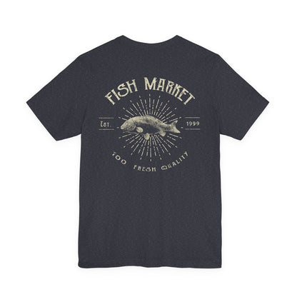 Fish Market Vintage Tee Est. 1999 Fishing Shirt