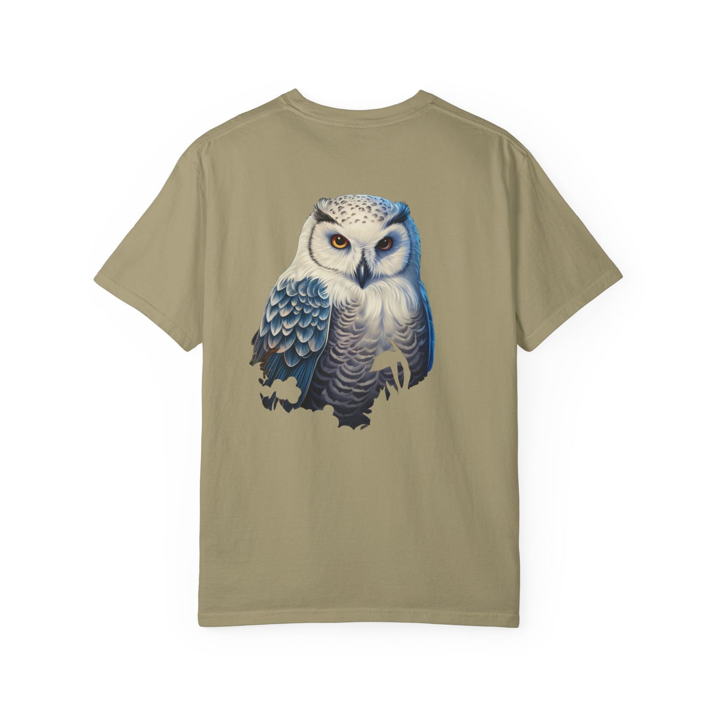 Snowy Owl Christmas Garment-Dyed Tee Winter