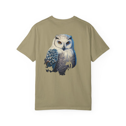 Snowy Owl Christmas Garment-Dyed Tee Winter