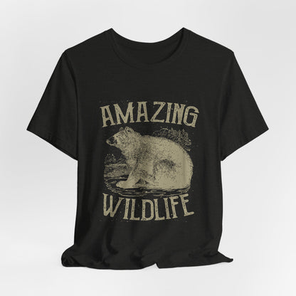 Amazing Wildlife Bear T-Shirt Vintage Outdoors