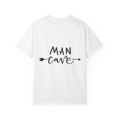 Man Cave Garment-Dyed Tee with Arrow Graphic