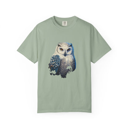 Snowy Owl Christmas Garment-Dyed Tee Winter