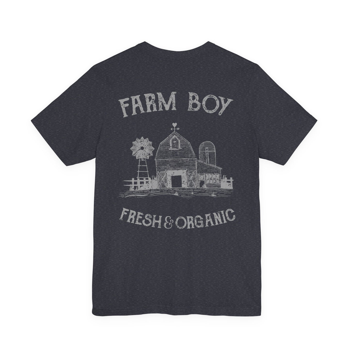 Farm Boy T-Shirt Fresh & Organic Barn Tee