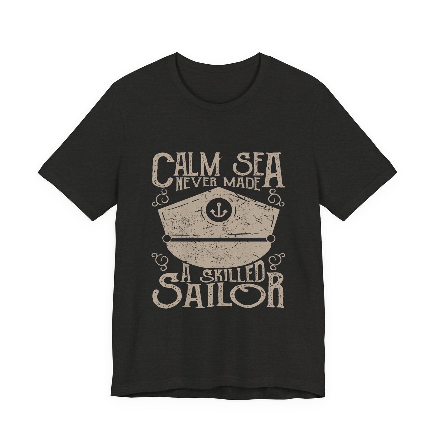 Calm Sea Skilled Sailor T-Shirt Nautical Tee