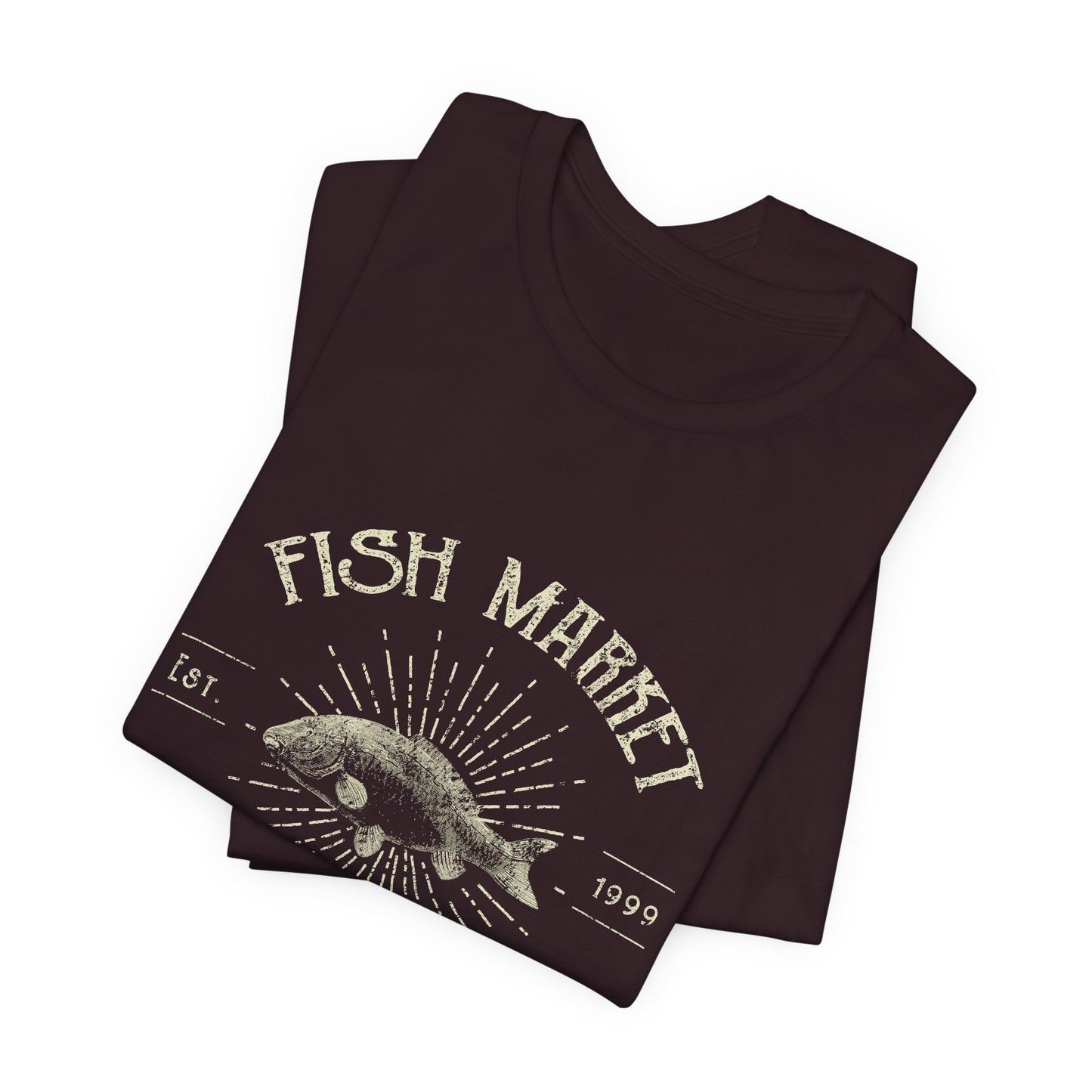 Fish Market Vintage Tee Est. 1999 Fishing Shirt