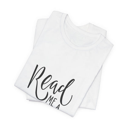 Read Me a Story Kids T-Shirt Cute Book Tee